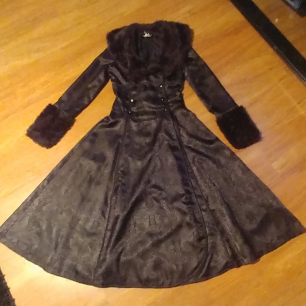 Lip Service Blacklist Long Coat Small 2005